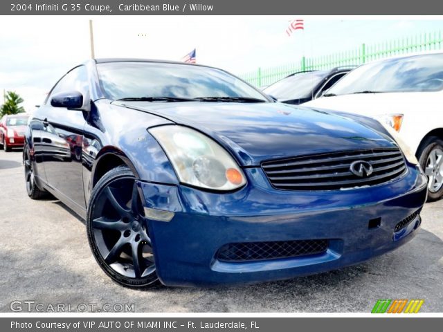 2004 Infiniti G 35 Coupe in Caribbean Blue