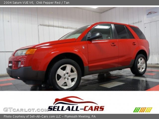 2004 Saturn VUE V6 in Chili Pepper Red