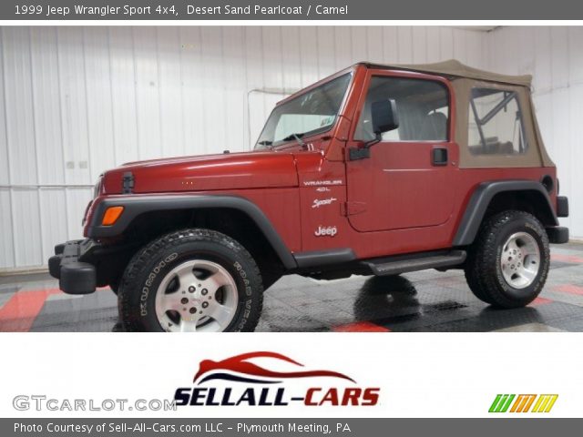 1999 Jeep Wrangler Sport 4x4 in Desert Sand Pearlcoat