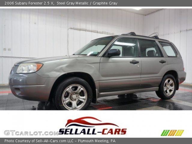 2006 Subaru Forester 2.5 X in Steel Gray Metallic