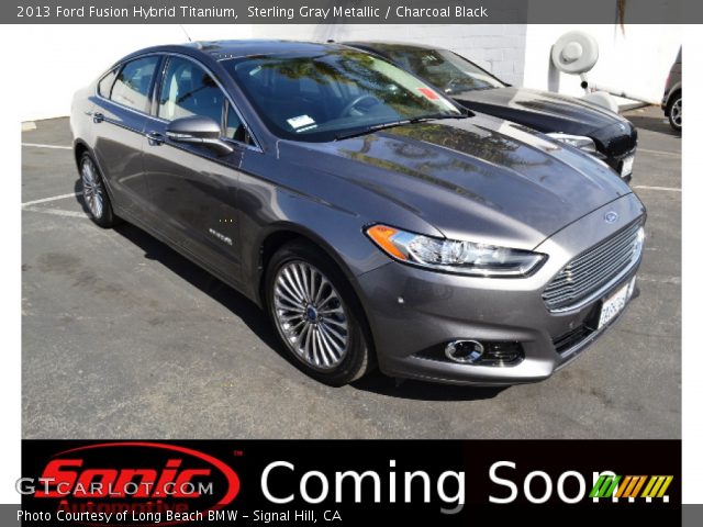 2013 Ford Fusion Hybrid Titanium in Sterling Gray Metallic