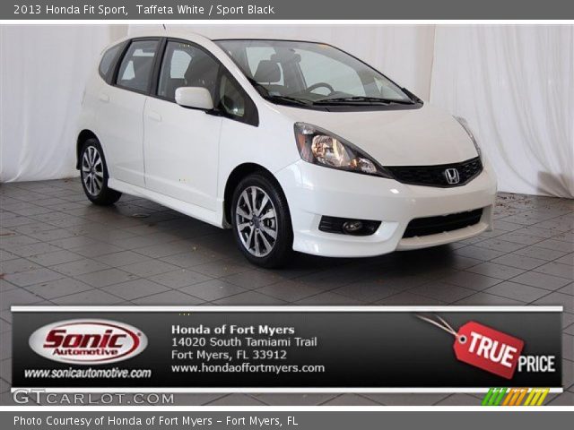 2013 Honda Fit Sport in Taffeta White