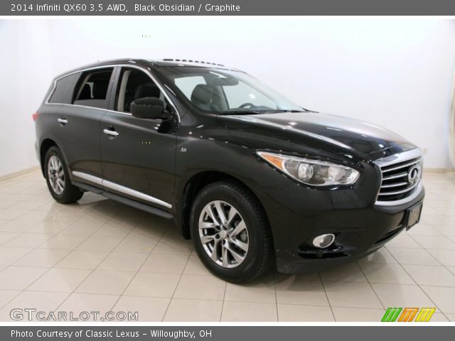 2014 Infiniti QX60 3.5 AWD in Black Obsidian