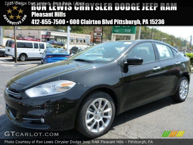 2015 Dodge Dart Limited in Pitch Black