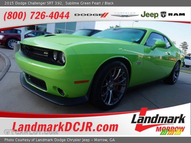 2015 Dodge Challenger SRT 392 in Sublime Green Pearl