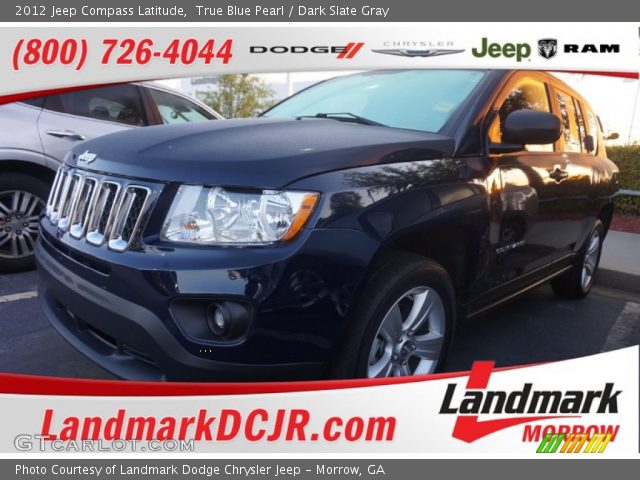 2012 Jeep Compass Latitude in True Blue Pearl