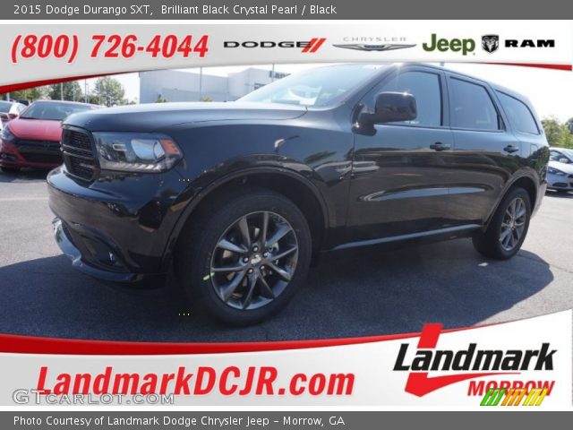 2015 Dodge Durango SXT in Brilliant Black Crystal Pearl