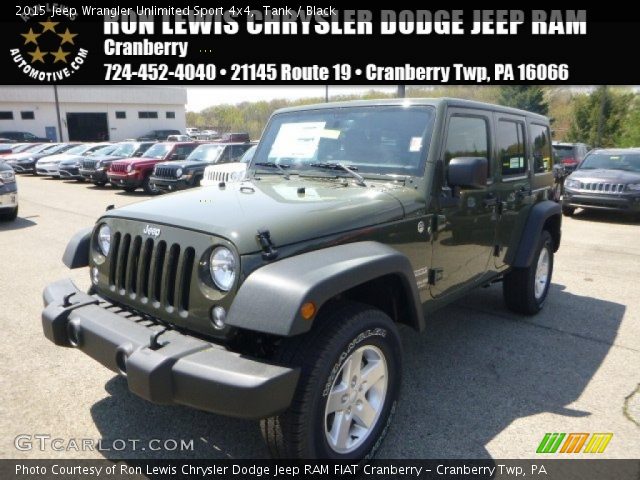 2015 Jeep Wrangler Unlimited Sport 4x4 in Tank
