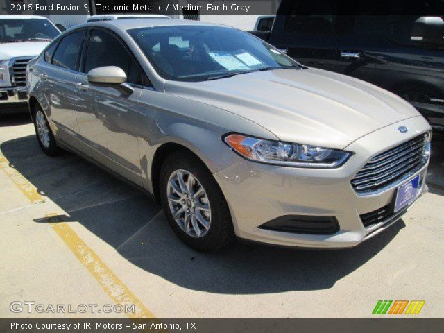 2016 Ford Fusion S in Tectonic Metallic