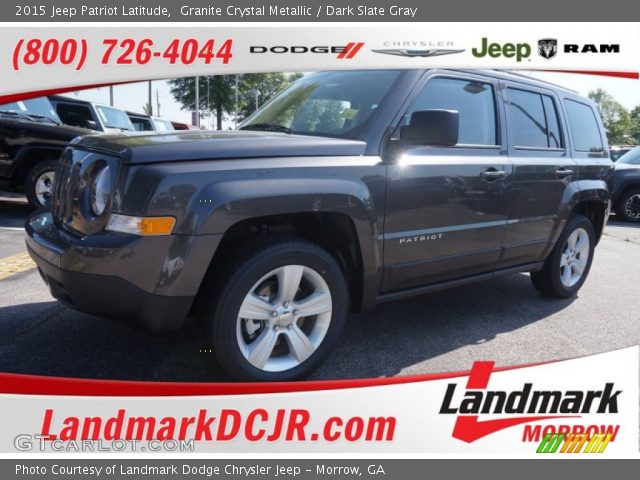 2015 Jeep Patriot Latitude in Granite Crystal Metallic