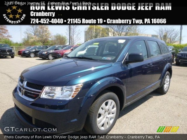 2015 Dodge Journey SE in Fathom Blue Pearl