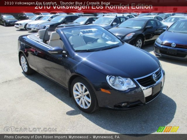 2010 Volkswagen Eos Komfort in Thunder Blue