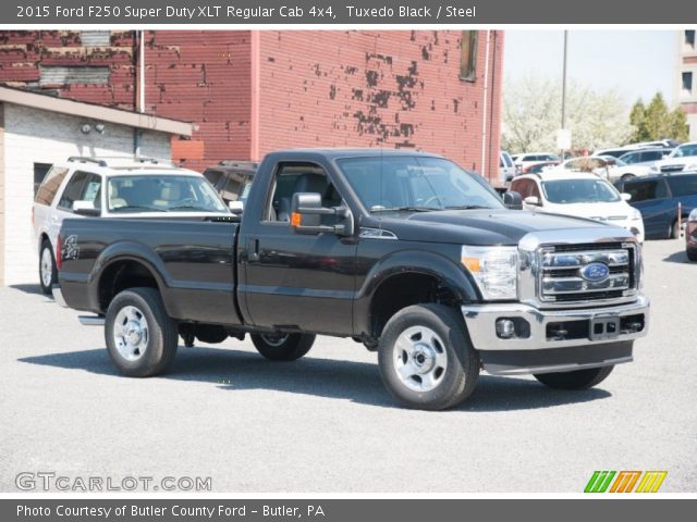 2015 Ford F250 Super Duty XLT Regular Cab 4x4 in Tuxedo Black