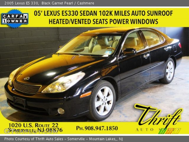 2005 Lexus ES 330 in Black Garnet Pearl