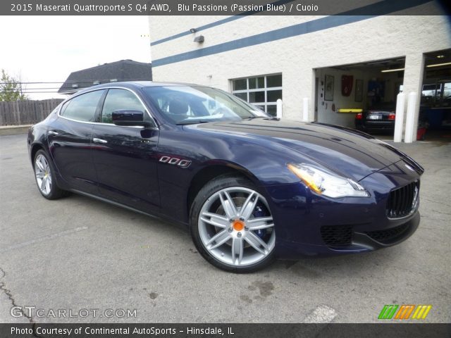 2015 Maserati Quattroporte S Q4 AWD in Blu Passione (Passion Blue)