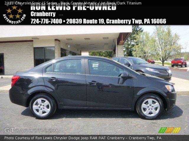 2013 Chevrolet Sonic LS Sedan in Black Granite Metallic