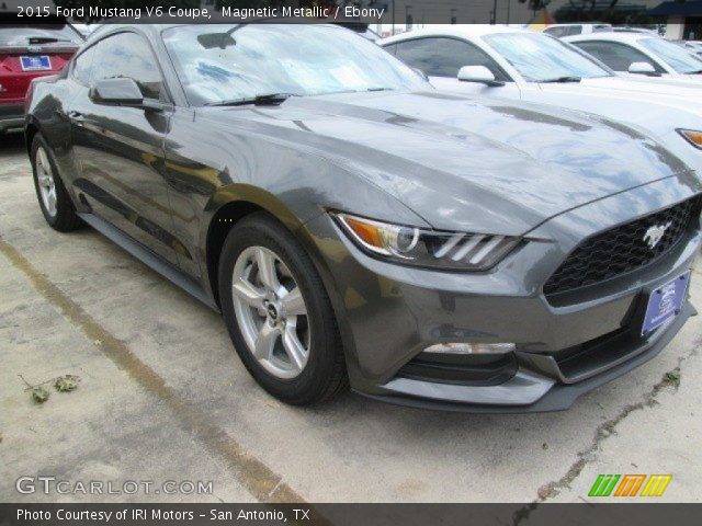 2015 Ford Mustang V6 Coupe in Magnetic Metallic