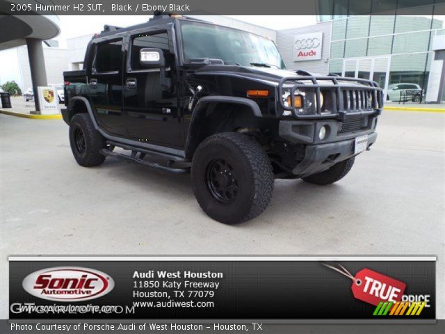 2005 Hummer H2 SUT in Black