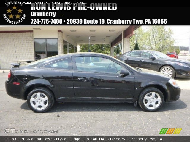 2007 Chevrolet Cobalt LS Coupe in Black