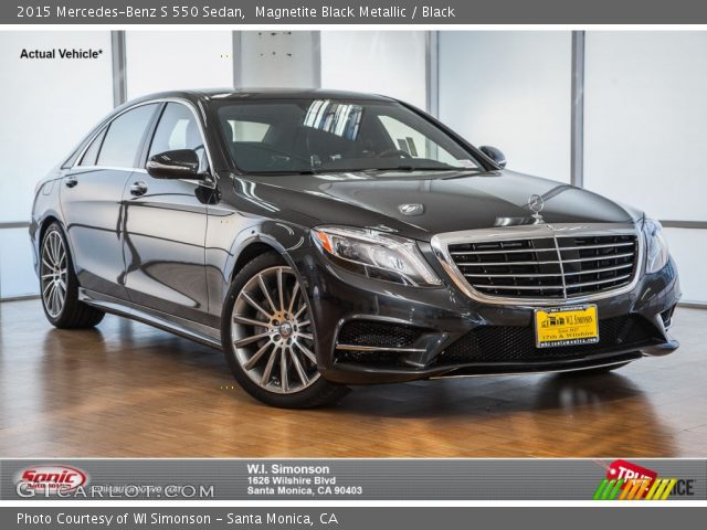 2015 Mercedes-Benz S 550 Sedan in Magnetite Black Metallic