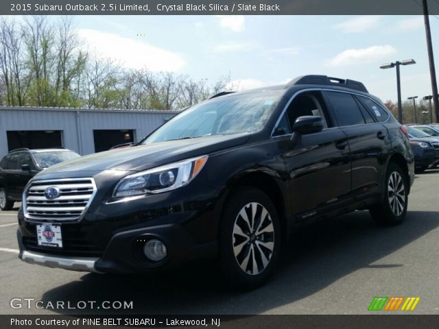 2015 Subaru Outback 2.5i Limited in Crystal Black Silica