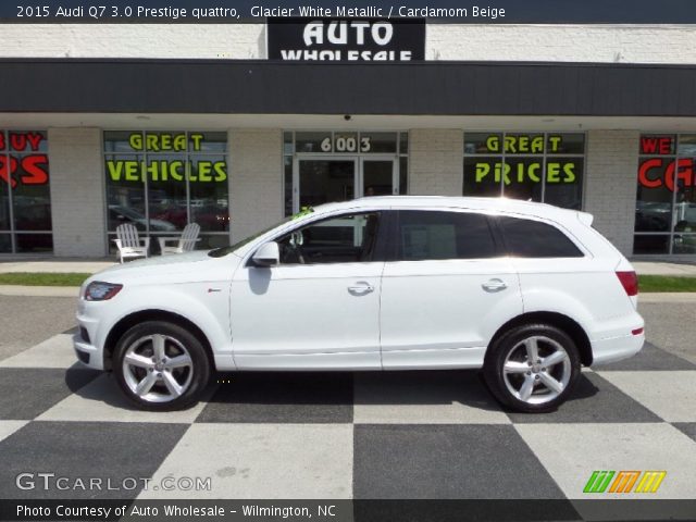 2015 Audi Q7 3.0 Prestige quattro in Glacier White Metallic