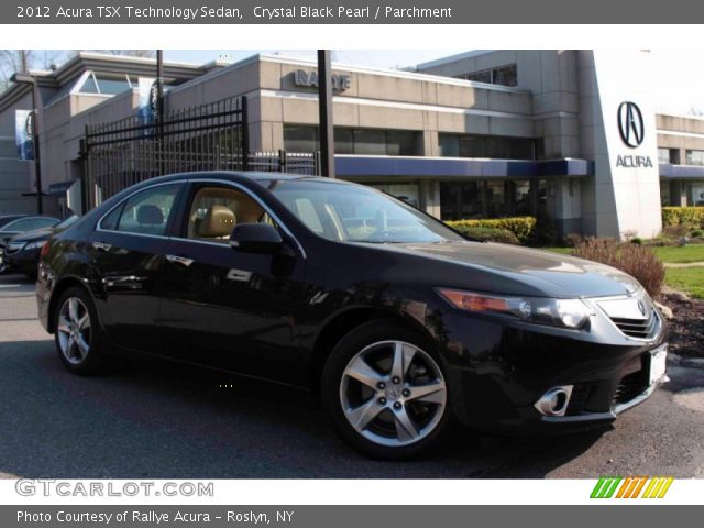 2012 Acura TSX Technology Sedan in Crystal Black Pearl