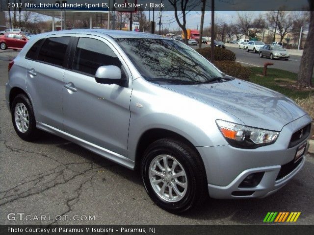 2012 Mitsubishi Outlander Sport ES in Cool Silver