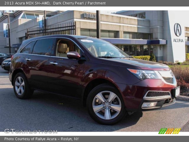 2013 Acura MDX SH-AWD in Dark Cherry Pearl