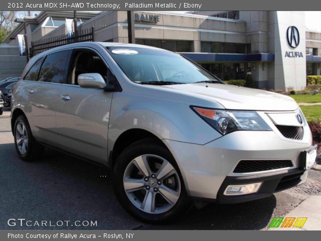 2012 Acura MDX SH-AWD Technology in Palladium Metallic