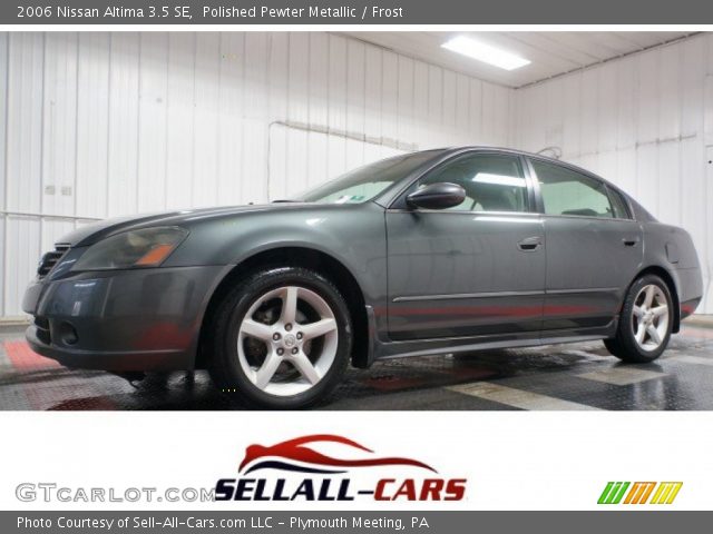 2006 Nissan Altima 3.5 SE in Polished Pewter Metallic