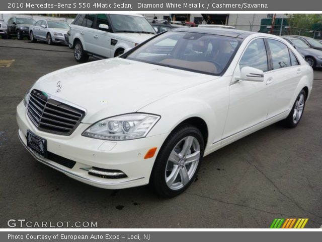 2010 Mercedes-Benz S 550 4Matic Sedan in Diamond White Metallic