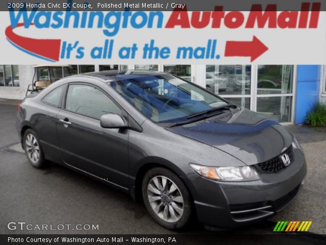 2009 Honda Civic EX Coupe in Polished Metal Metallic