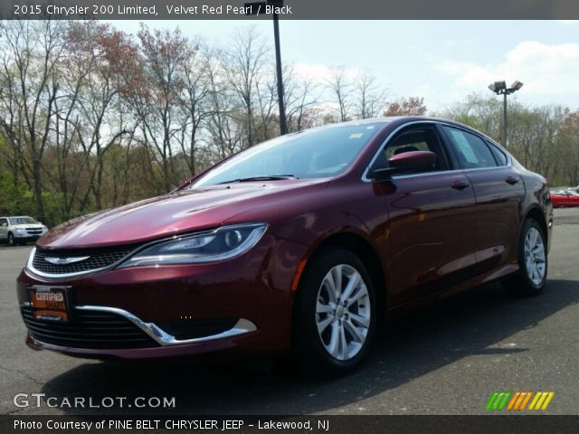 2015 Chrysler 200 Limited in Velvet Red Pearl