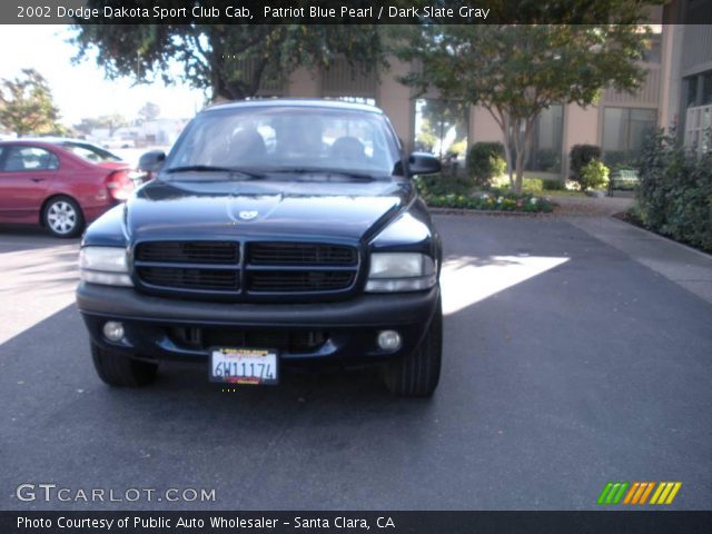 2002 Dodge Dakota Sport Club Cab in Patriot Blue Pearl