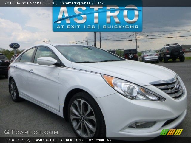 2013 Hyundai Sonata SE 2.0T in Shimmering White