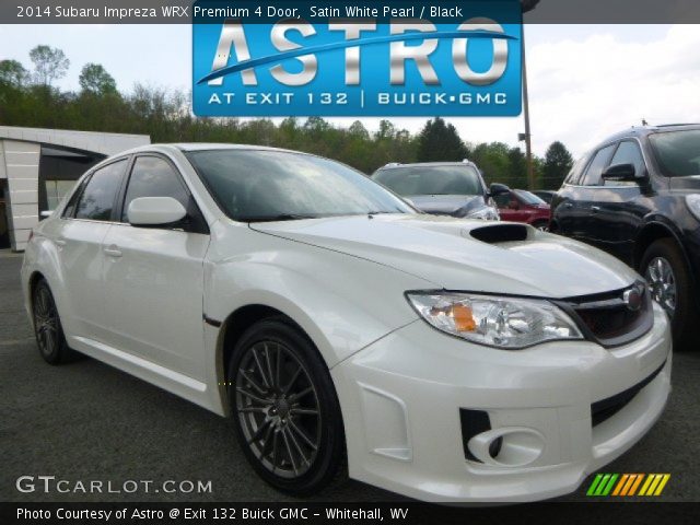 2014 Subaru Impreza WRX Premium 4 Door in Satin White Pearl