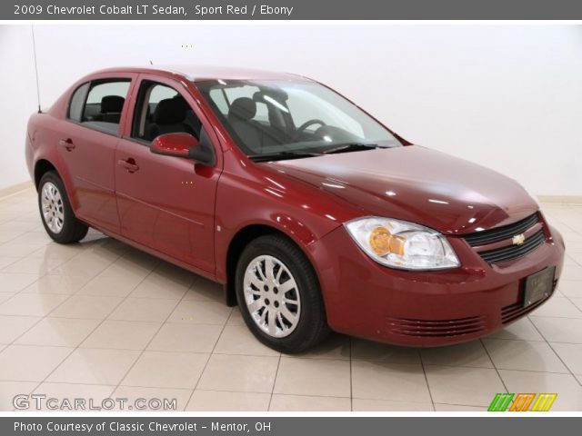 2009 Chevrolet Cobalt LT Sedan in Sport Red