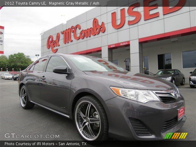 2012 Toyota Camry LE in Magnetic Gray Metallic