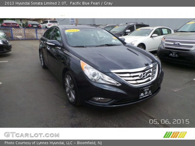 2013 Hyundai Sonata Limited 2.0T in Pacific Blue Pearl