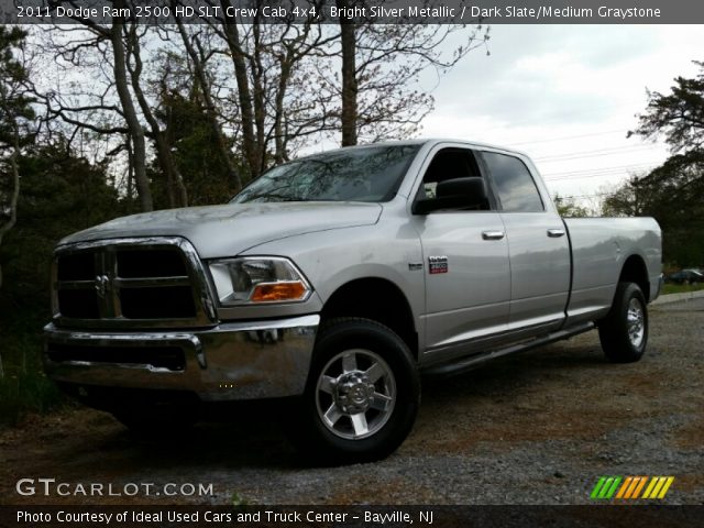 2011 Dodge Ram 2500 HD SLT Crew Cab 4x4 in Bright Silver Metallic