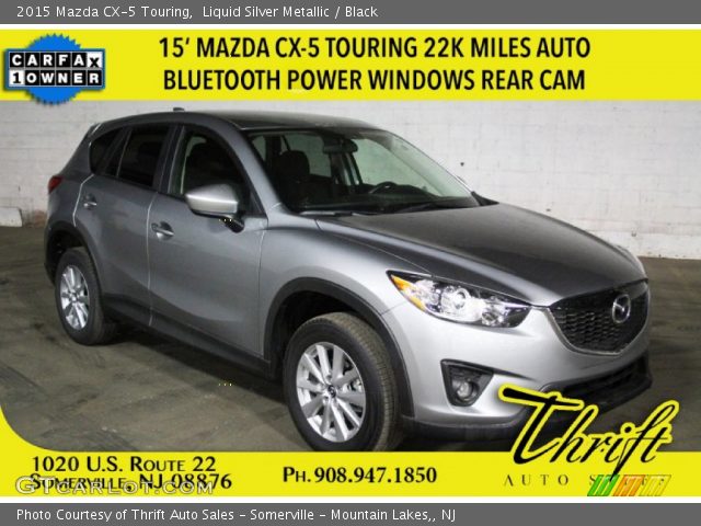 2015 Mazda CX-5 Touring in Liquid Silver Metallic