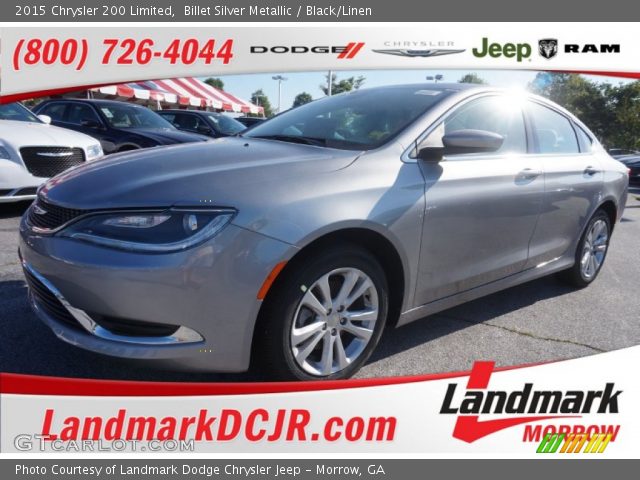 2015 Chrysler 200 Limited in Billet Silver Metallic