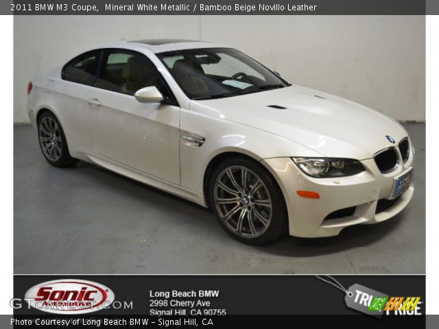 2011 BMW M3 Coupe in Mineral White Metallic