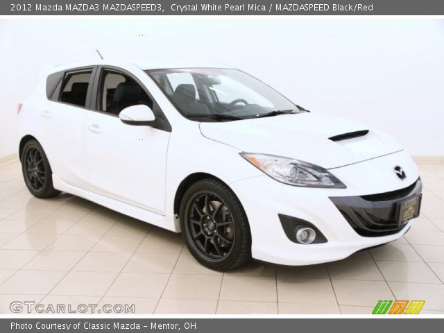 2012 Mazda MAZDA3 MAZDASPEED3 in Crystal White Pearl Mica