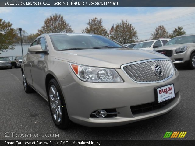 2011 Buick LaCrosse CXL in Gold Mist Metallic