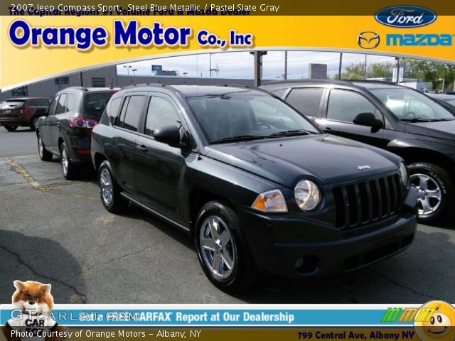 2007 Jeep Compass Sport in Steel Blue Metallic