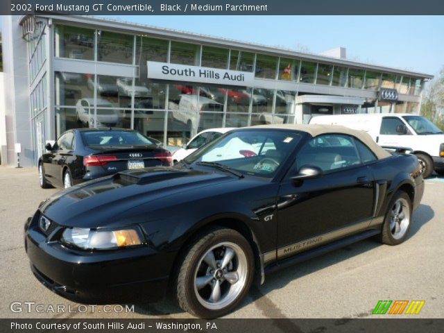 2002 Ford Mustang GT Convertible in Black