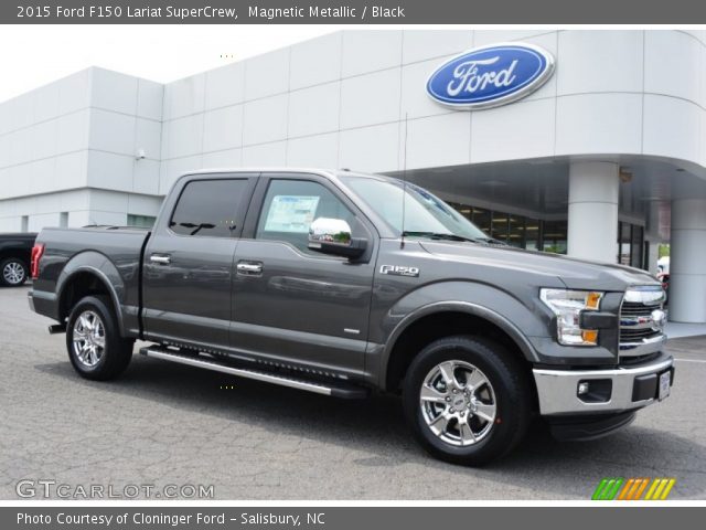 2015 Ford F150 Lariat SuperCrew in Magnetic Metallic