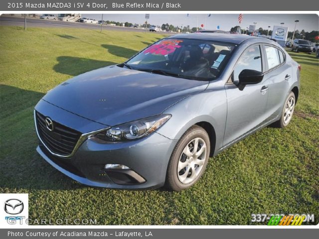 2015 Mazda MAZDA3 i SV 4 Door in Blue Reflex Mica